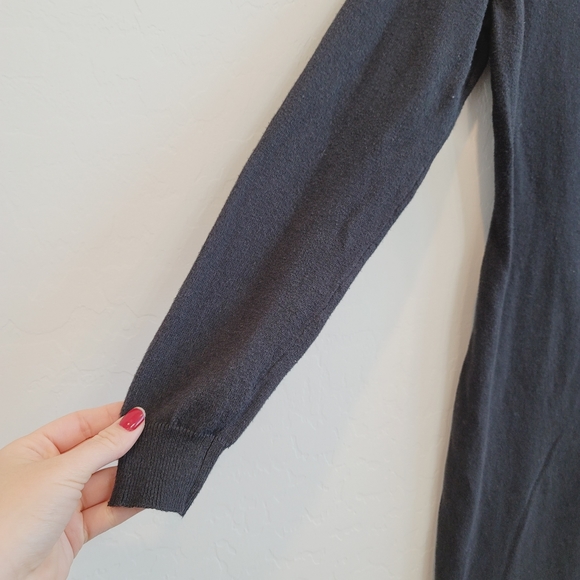 A.N.A. Black Long Sleeves Sweater Dress Women's Size Medium - Picture 8 of 10